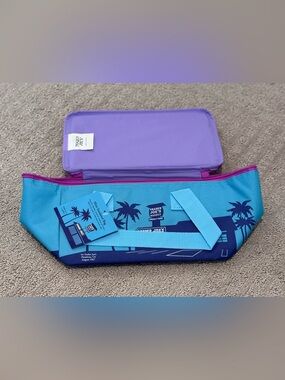 NWT Trader Joe's Mini Insulated Bag - Ocean Blue